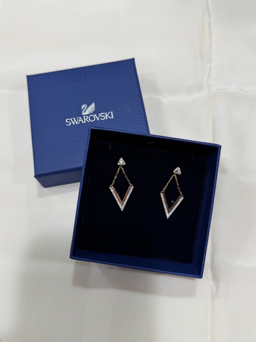 Swarovski Delta Earrings
